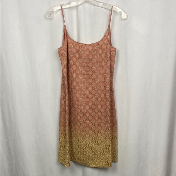 J.Crew 100% Silk Mini Slip Dress Bohemian Paisley Print - Size 6 - Picture 2 of 8